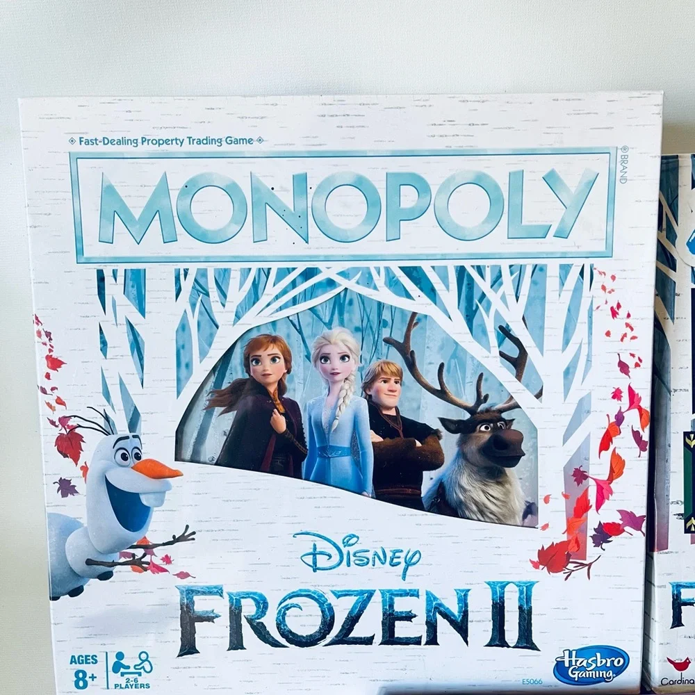 Kids Disney Frozen Boardgames & Activity Bundle Lot Of 3